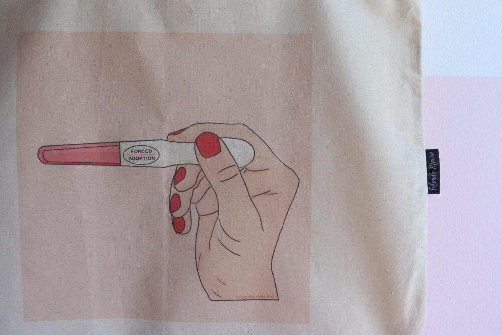 Tote bag Adopção Forçada Teste de Gravidez - Image 2